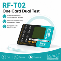 RF4 RF-T02 Bildschirm-Echtheitstester Ohne Demontage Schnelltest Magnetring-Erkennung Kompatibel mit iPhone 12-17 & Tablet