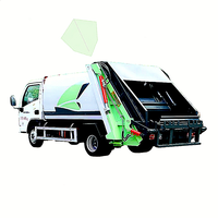 Véhicule de transport de déchets à compression