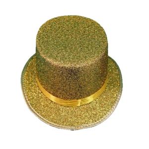 Sombrero de Copa Alto con Lentejuelas Brillantes para Hombres y Mujeres, Disfraz Elegante, Actuaciones de Magos, Espectáculo de Magia, Fiesta, Escenario, Carnaval, Personalizable - Product Image 2