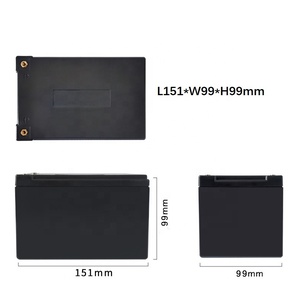 LiFePo4 Baterai 12.8V 12AH Baterai untuk Penggantian Baterai Asam Timbal - Product Image 5