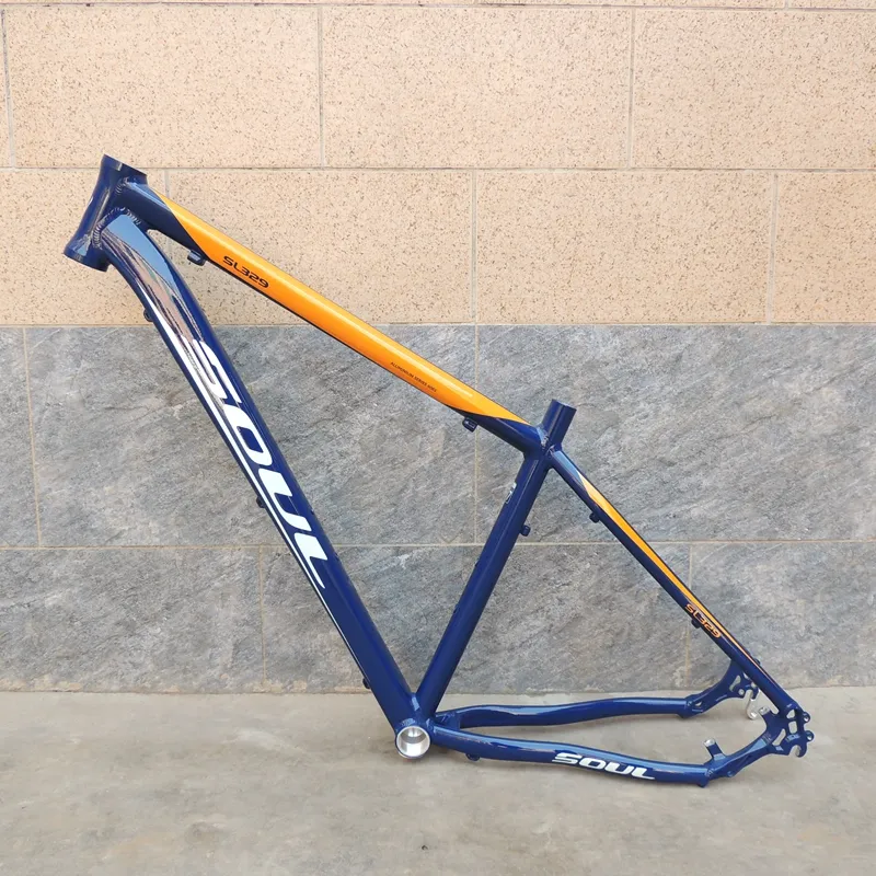 29inch mtb alüminyum alaşım dağ bisiklet iskeleti standart/konik tüp