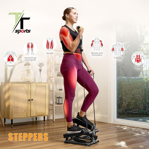Máquina de Caminar Multifuncional para Ejercicios Aeróbicos, Yoga, Stepper, Mini Twist Stepper, <span class=keywords><strong>con</strong></span> Bandas de Resistencia - Product Image 6