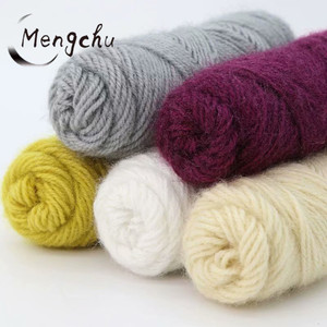 Fil de écharpe pour pull au Crochet, fil coloré, <span class=keywords><strong>alpaga</strong></span>, fil mélangé, viscose nylon, laine et coton cachemire pour le tricot à la main, g - Product Image 3
