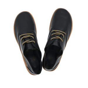 Logo doganale flessibile Zero goccia vegana in pelle da <span class=keywords><strong>uomo</strong></span> con punta larga da <span class=keywords><strong>uomo</strong></span> a piedi nudi minimalismo <span class=keywords><strong>scarpe</strong></span> da ufficio allacciate - Product Image 3