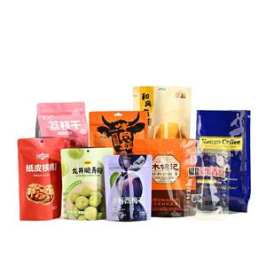 Eco-Friendly Custom Printed Food Grade Stand up Moisture-Smell Proof Resealable Zipper Pouch Snack <b>Bags</b> - Product Image 3