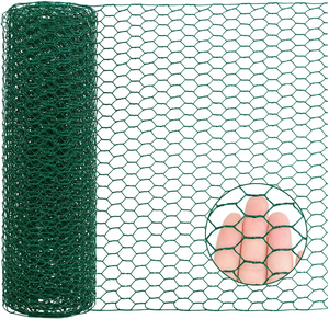 Giá thấp <span class=keywords><strong>PVC</strong></span> tráng mạ kẽm lục giác dây lưới lưới rọ đá gà Thỏ dây lục giác dây lưới cho gà - Product Image 1