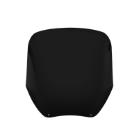 Pare-brise ventilé et amovible Custom World Motorcycle de 13 pouces pour Harley Road Warrior Road Shark Fairing