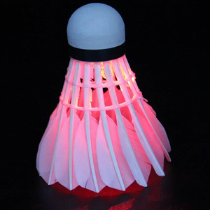 <span class=keywords><strong>Badminton</strong></span> lumineux LED en gros <span class=keywords><strong>de</strong></span> Chine, trois pièces, jeu <span class=keywords><strong>de</strong></span> <span class=keywords><strong>nuit</strong></span> en extérieur, logo personnalisé OEM - Product Image 5