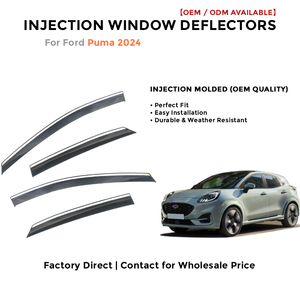 Deflectores de Ventana Laterales para Toyota Cruiser 2019-2020 Protector de Lluvia Accesorios de Coche - Product Image 2