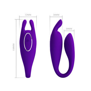 Pretty Love <span class=keywords><strong>Bill</strong></span> Control remoto conejo vibrador usable juguetes sexuales para mujer pareja uso vibración masaje - Product Image 4