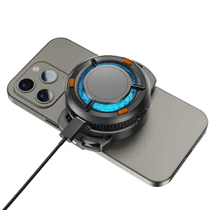 अनुकूलन योग्य मोबाइल फोन रेडिएटर चुंबकीय बैक क्लिप दोहरे उद्देश्य प्रशीतन कलाकृति चार्जिंग रेडिएटर लाइव गेम यूनिवर्सल