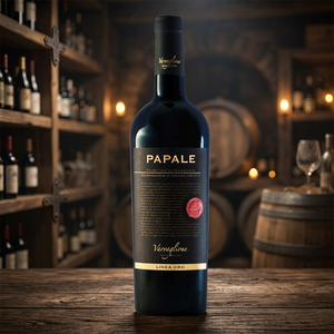 Vin Rouge Italien Primitivo Di Manduria DOP Papale Oro Vin de Table Goût Sec Riche Plats aux Pâtes Rôtissons 6 Bouteilles/Boîte Varvaglione - Product Image 2
