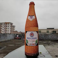 Logo personnalisé Bouteilles de Bière Gonflables Publicité Canette de Bière Gonflable Géante pour la Publicité