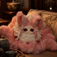 En gros, Série Renard à Neuf Queues Authentique et Authentifiée, Boîte Mystère de Peluches Douces Volume 2, Adorable Petit Jouet en Peluche Personnage Neuf, Cadeau