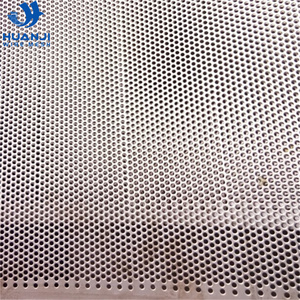 Panel Acústico Perforado Personalizable, Cuadrado, con Perforaciones Redondas, Placa Metálica Perforada Galvanizada - Product Image 2