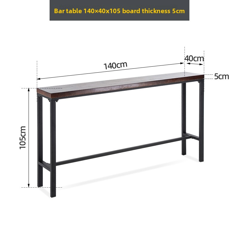 Single table 140 * 40 * 105 board thickness 5cm
