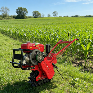 محراث يدوي صغير يعمل بالبنزين أو الديزل متعدد الوظائف لإزالة الأعشاب الضارة وحفر الخنادق والحرث والبذر - Product Image 5