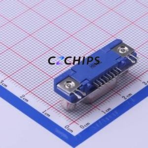 DZ11A51-H8R1-4F D-Sub/VGA Connector Bent Lead Through Hole Connector High Density D-Sub Female 15P Right Angle Insert - Product Image 1