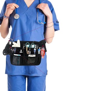 <b>Nurses</b> Fanny Pack Waist Strap Nylon Zipper Portable Medical <b>Bag</b> Hospital Use - Product Image 5