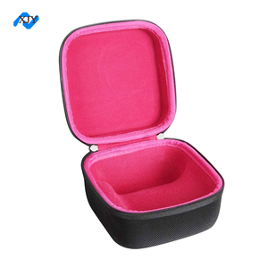 Mallette à outils rigide Eva multi-usages rose noir pour <span class=keywords><strong>Cricut</strong></span> <span class=keywords><strong>Easy</strong></span> <span class=keywords><strong>Press</strong></span> <span class=keywords><strong>Mini</strong></span> presse à chaud Machine-étui uniquement - Product Image 3