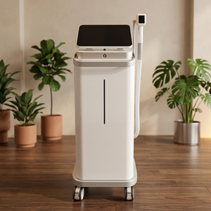 Máquina de depilación láser de diodo vertical de 808 Nm, dispositivo de depilación láser indoloro, adecuado para salones de belleza - Product Image 1