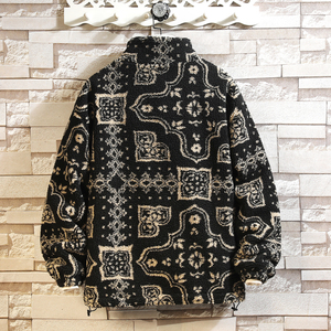 Giacca di design Casual invernale da neve giacca all'ingrosso in pelliccia sintetica per gli uomini 1161 - Product Image 3