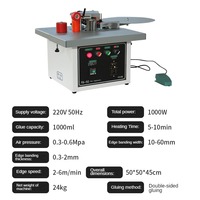 Machine à plaquer les chants courbes efficace et abordable Petite taille Facile à utiliser Travail de précision Convient pour l'atelier de travail du bois Utilisation à domicile