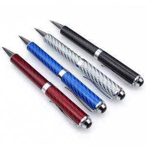 Papelería de Lujo Directo de Fábrica, Bolígrafo Escolar de Material ABS, Personalizado con Impresión, Fibra de Carbono Negra, Personalizado para Empresas y Escuelas - Product Image 5