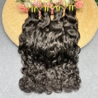 Extensions de cheveux naturels ondulés 100 % non traités, qualité supérieure 12A, cheveux vietnamiens bruts alignés sur les cuticules