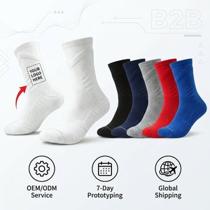 Custom Sports Coolmax Compression Running <strong>Socks</strong> Cushion Crew Anti-Blister <strong>Moisture</strong> Wicking Athletic Hiking <strong>Socks</strong> - Product Image 3