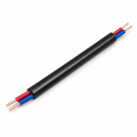 Câble flexible RVV en cuivre pur, 2 conducteurs, 1 mm², 1,5 mm², fil isolé gainé pour système de contrôle d'éclairage, longueur personnalisée, OEM ODM