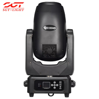 Projecteur LED mobile 3-en-1 RGBW BSW 300W, faisceau et wash, IP33, 8500K, contrôle du zoom, DMX512, pour événements extérieurs et mariages