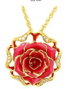 Regali della <span class=keywords><strong>donna</strong></span> in oro rosa collane di charme commercio all'ingrosso <span class=keywords><strong>per</strong></span> il <span class=keywords><strong>regalo</strong></span> di <span class=keywords><strong>compleanno</strong></span> e san Valentino - Product Image 4