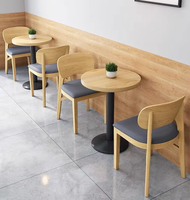 Meubles à prix abordable pour restaurant, salon de thé, fast-food, café : Ensemble confortable de canapé, banquette, chaise et table