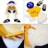 Marionnette à main Jeffy Boy de 58cm, grande taille, poupée douce pour enfants, accessoires de fête, poupée de noël, jouets en peluche, marionnette Jeffy pour enfants Gi 2023