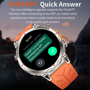 Reloj Inteligente SENBONO KC93 Deportivo para Exteriores con GPS, Presión Barométrica, Brújula y Asistente con IA ChatGPT para Hombre, Compatible con iOS y Android - Product Image 5