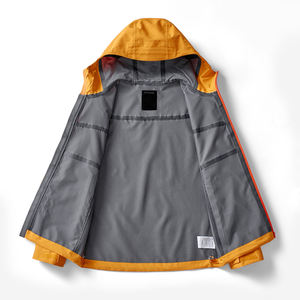 Chaqueta Casual con Capucha para Todo Clima, Cortavientos e Impermeable, con Cierre de Cremallera, para Primavera y Otoño, Abrigo Largo para Montañismo - Product Image 3