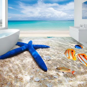 <span class=keywords><strong>Piastrelle</strong></span> Esterne in Porcellana 3D Moderne per Ville e Bagni, <span class=keywords><strong>Piastrelle</strong></span> per Pavimenti/Pareti Resistenti agli Acidi con Garanzia di 5 Anni - Product Image 2