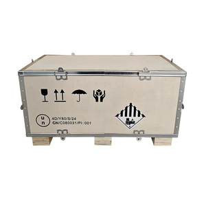 Caisse en bois pour marchandises dangereuses Dongchuan Logistics, en contreplaqué, taille personnalisable, pour l'expédition maritime et l'emballage. - Product Image 2