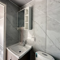 Maison préfabriquée facile à assembler Afrique Maroc Maison préfabriquée à faible coût Capsule 30 pieds avec toilettes et salon