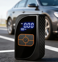 Pompe à air électrique sans fil portable, gonfleur de pneus intelligent multifonctionnel pour voiture, vélo électrique, vélo, gonflage d'urgence pour petits pneus