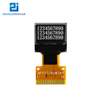 Módulo de Pantalla OLED de 0.42 Pulgadas 72x40, Controlador IC es SSD1315, Interfaz SPI/I2C, Pantalla OLED Monocromática