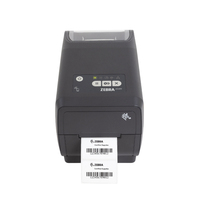 Impresora de Escritorio Zebra ZD411-HC Original de 2 Pulgadas para Logística Hospitalaria, Imprime Etiquetas Térmicas Directas, Códigos de Barras, Identificaciones y Pulseras