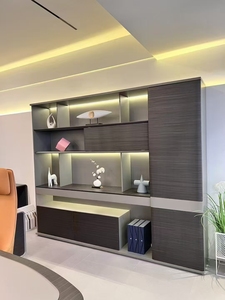 Hiện đại đơn giản CEO bàn với sơn nướng bàn văn phòng hiện đại bàn điều hành hiện đại đơn giản đồ nội thất văn phòng sang trọng - Product Image 4