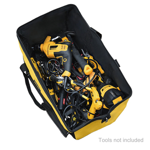 Sac à outils robuste OEM/ODM étanche, capacité 150 lb, organisateur multi-poches, bandoulière réglable, fermeture éclair supérieure, ergonomique - Product Image 6