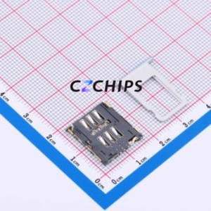 XDSM-0615-A012 SIM Card Connector SMD Connector Card Tray Type Nano SIM Card 1.5mm - Product Image 2