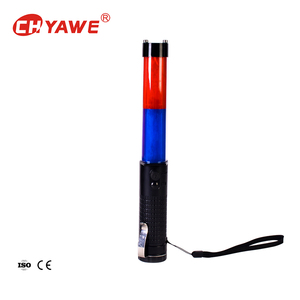 플라스틱 교통봉 충전식 LED 지휘봉 교통 신호봉 보안봉 점멸봉 - Product Image 1