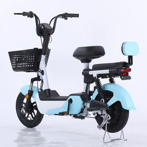 โรงงานขายส่ง <span class=keywords><strong>DESEO</strong></span> WDA-4 350W 48V จักรยานไฟฟ้าสำหรับผู้ใหญ่ รุ่น City Bike 3 สปีด โครงเหล็ก มอเตอร์ดุมล้อหลัง ระบบดิจิตอล แบตเตอรี่ตะกั่วกรด - Product Image 4