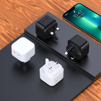 Portable GaN Usb Type c Qc3.0 téléphone portable ordinateur portable Mini 40w 45 w Pd double 45 w EU Us Pd45w 35w chargeur mural pour Macbook