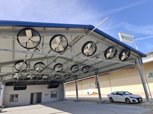 Bonawind 45 Inch Air Circulation Panel Fan <b>DC</b> <b>Motor</b> Electric Industrial Commercial Ventilation Panel Fan - Product Image 3